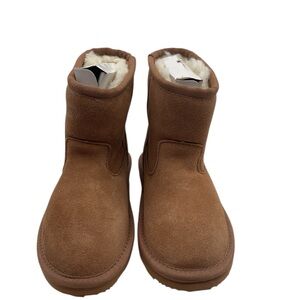 NWT Aussie Merino Cozy Brown Kids Boots